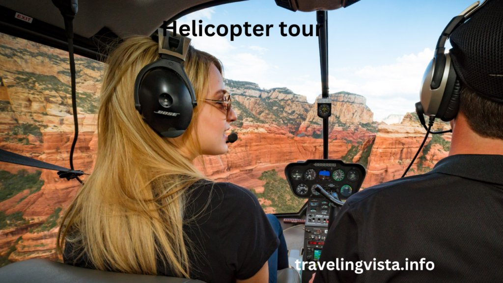 Helicopter tour