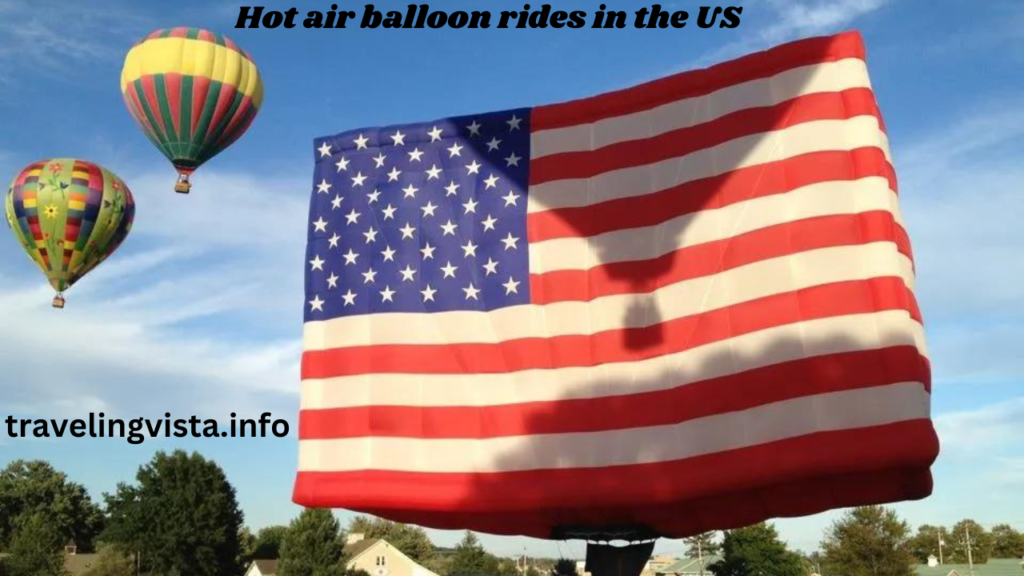 Hot air balloon rides